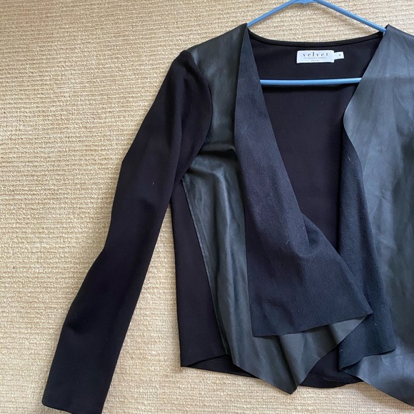 Faux Leather Jacket - Picture 3 of 4